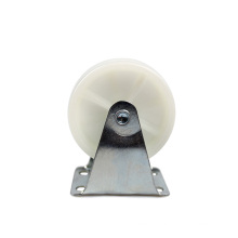 3 inch light duty flat plate rigid PP casters